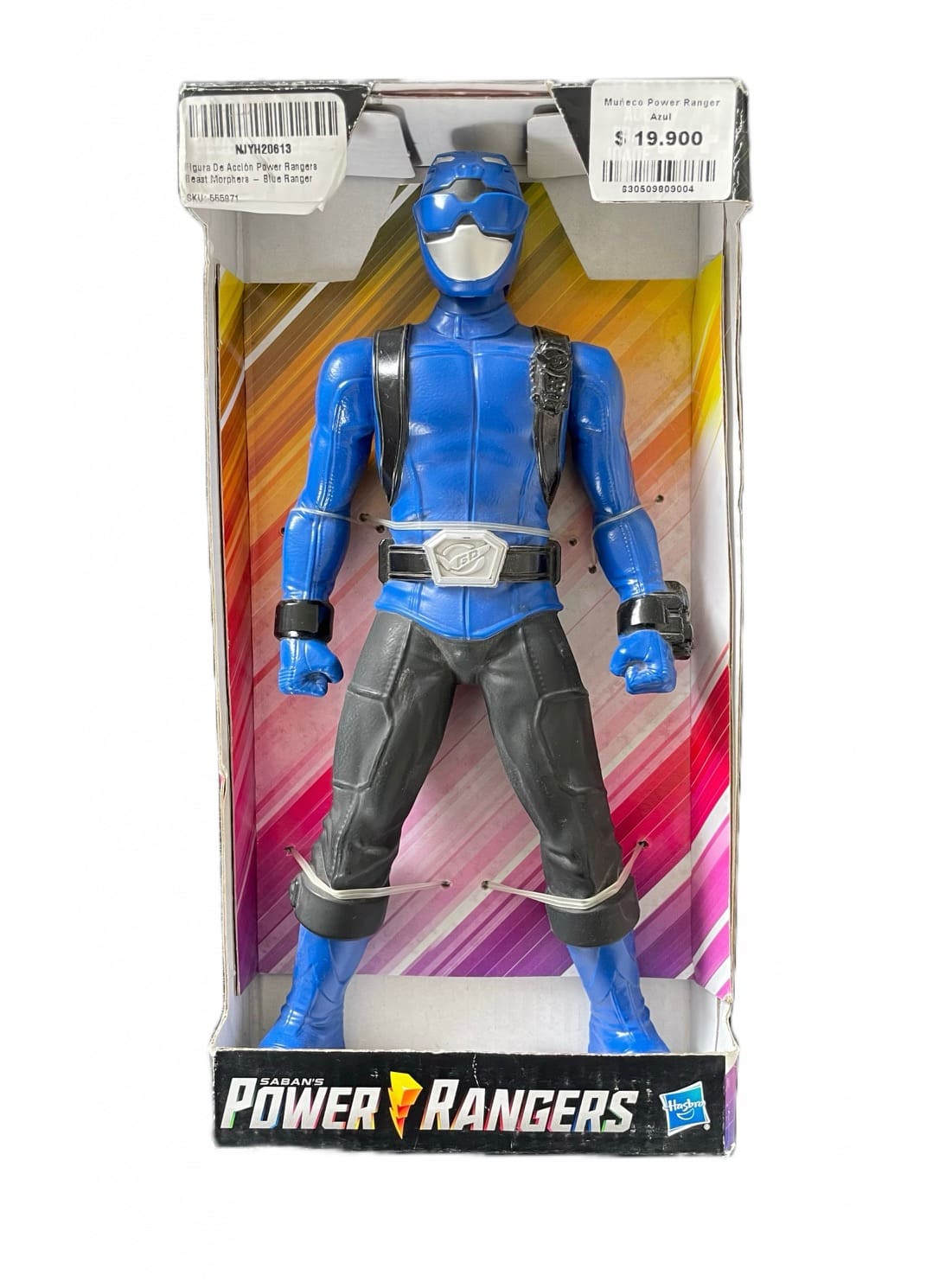 Power Ranger Basico Azul Hasbro