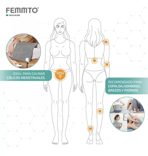 Almohadilla Manta Térmica eléctrica Femmto AL1