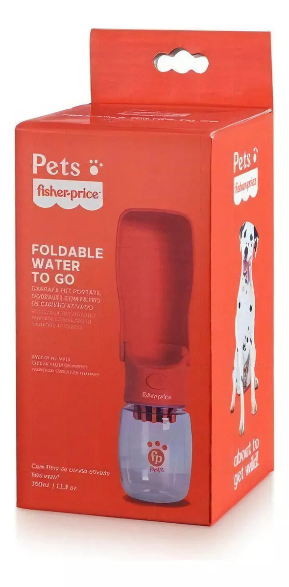 Botella Portatil de agua para perros Fisher Price Pets 350ml