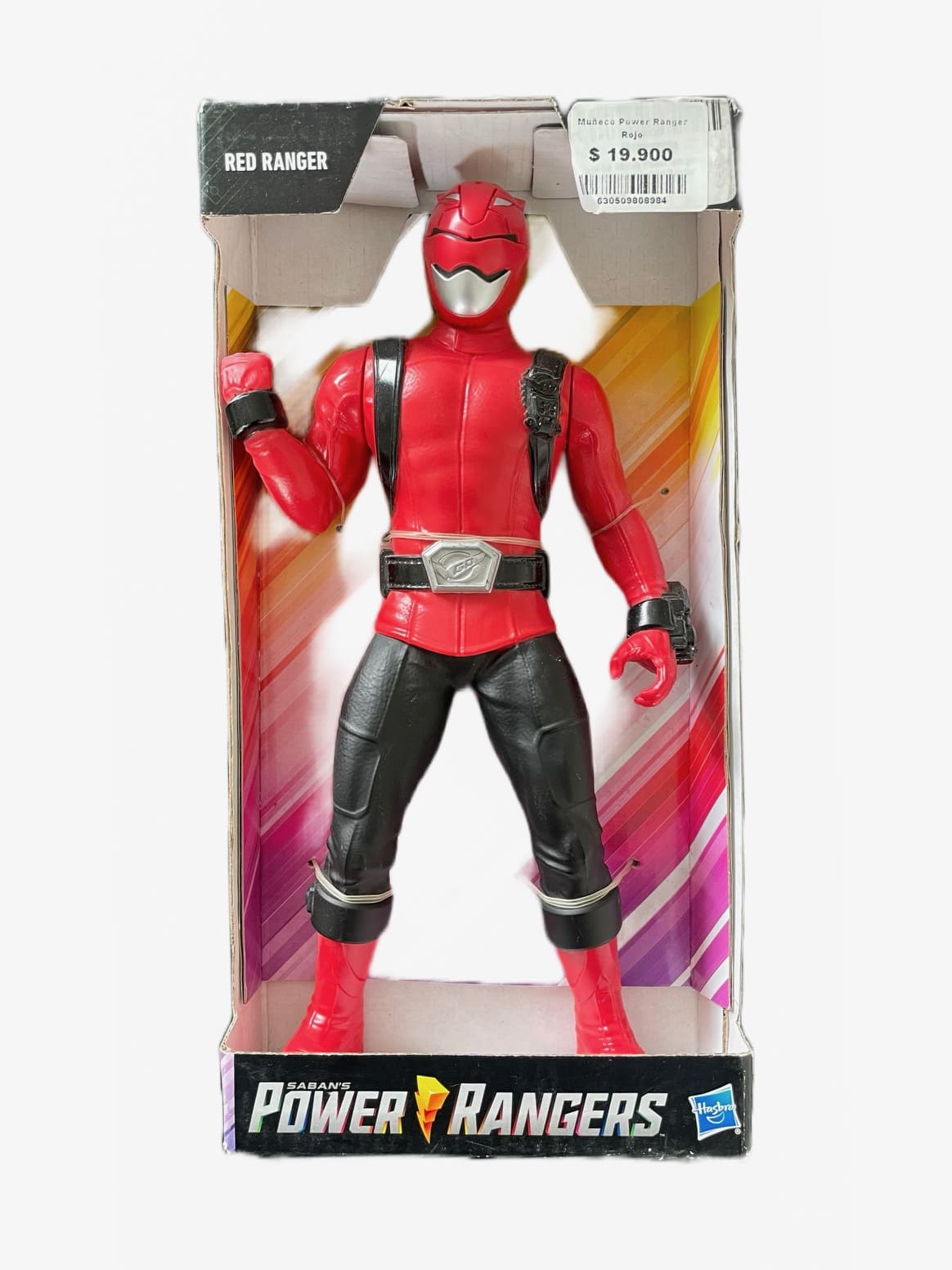 Power Ranger Basico Rojo Hasbro