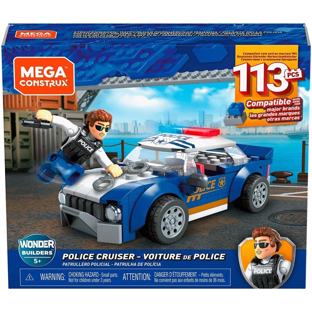 Mega Contrux City Policia Patrullero Policial