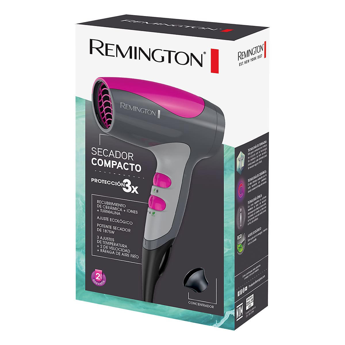 Secador compacto Remington D5000