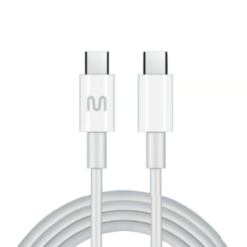 Cable USB-C a USB-C 1.2 m Blanco - Multi