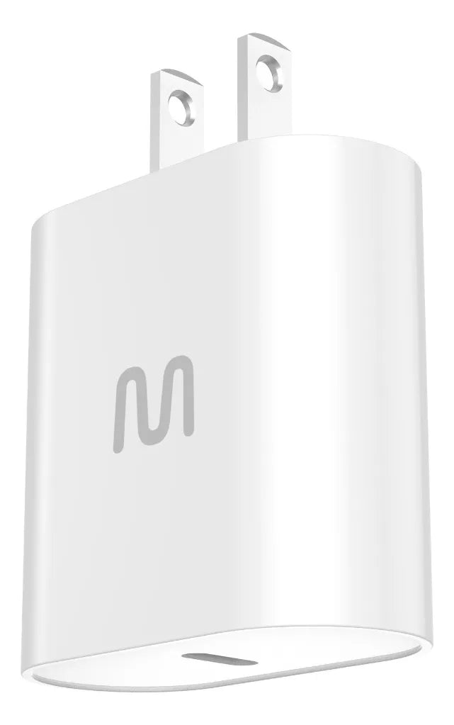 Cargador de Pared USB C 20W Blanco Multi Android / iPhone