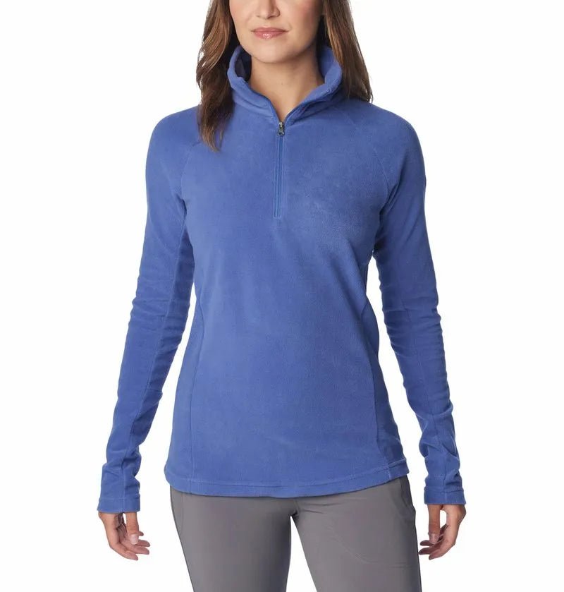 COLUMBIA FLEECE GLACIAL IV 1/2 ZIP EVE PARA MUJER - Saldos A Huevo