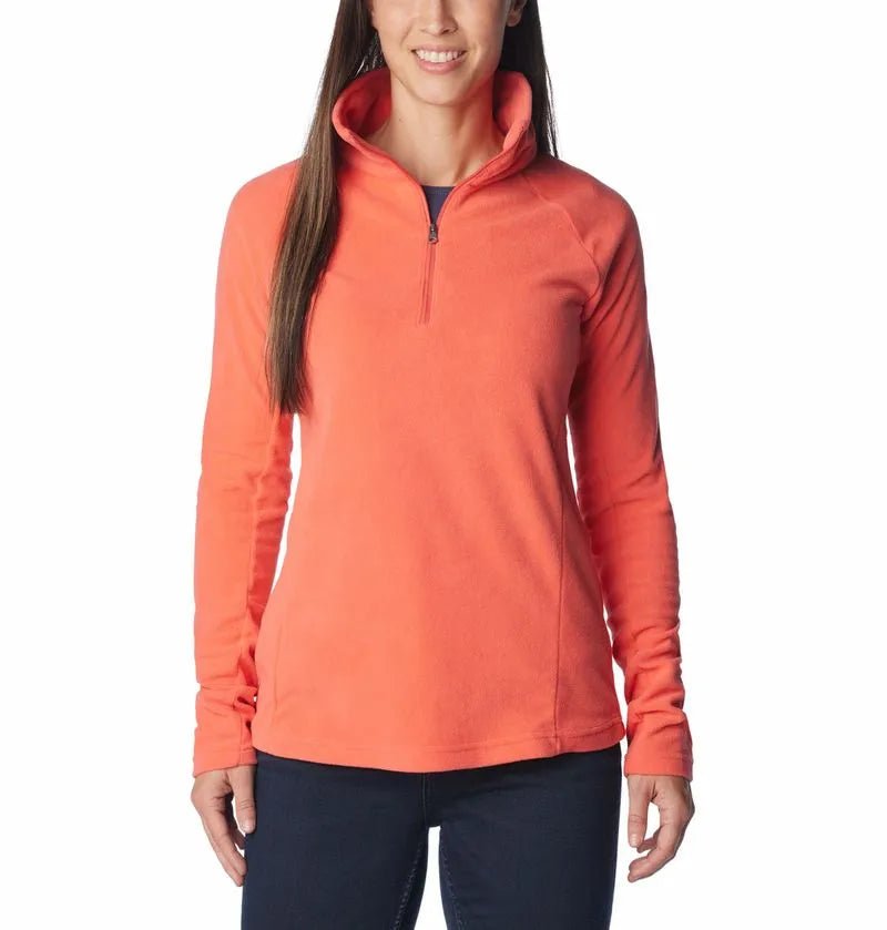 COLUMBIA FLEECE GLACIAL IV 1/2 ZIP JUICY PARA MUJER - Saldos A Huevo