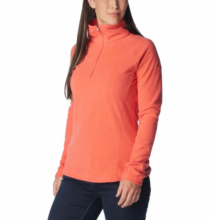 COLUMBIA FLEECE GLACIAL IV 1/2 ZIP JUICY PARA MUJER - Saldos A Huevo