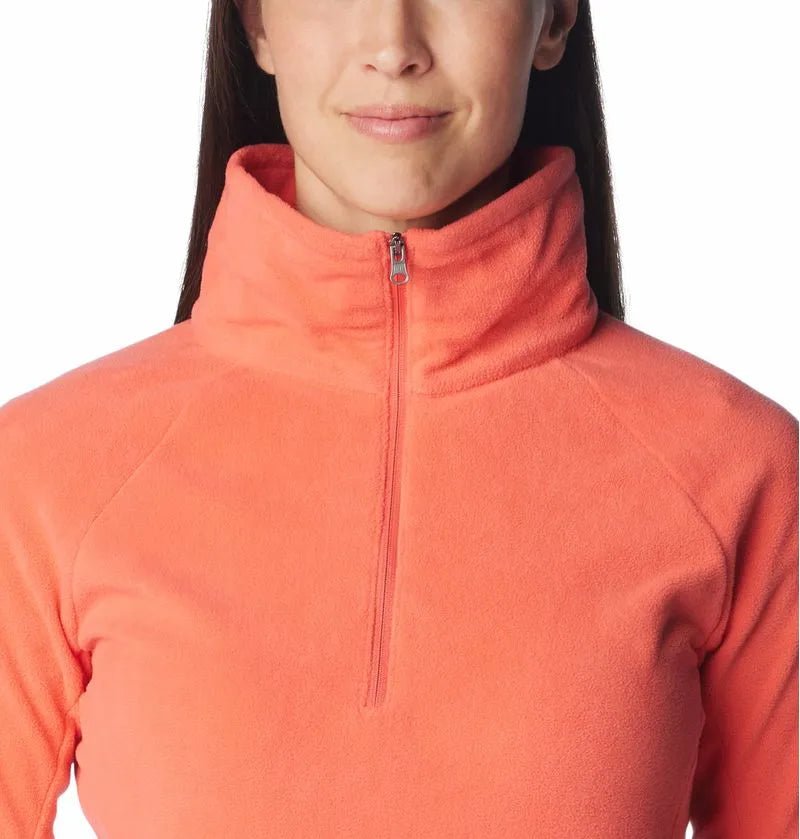 COLUMBIA FLEECE GLACIAL IV 1/2 ZIP JUICY PARA MUJER - Saldos A Huevo