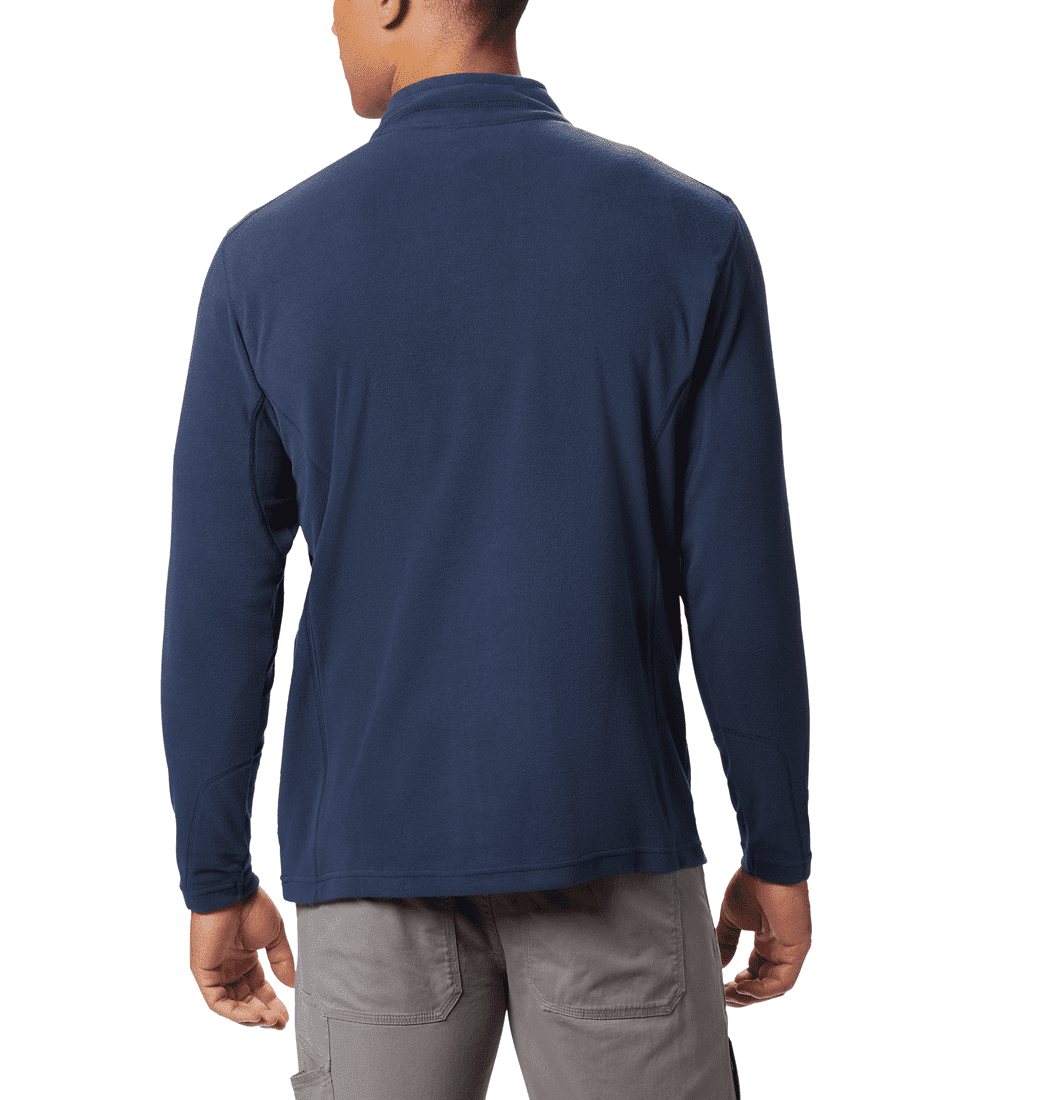 COLUMBIA FLEECE KLAMATH RANGE II HALF ZIP BUZO AZUL DE HOMBRE - Saldos A Huevo