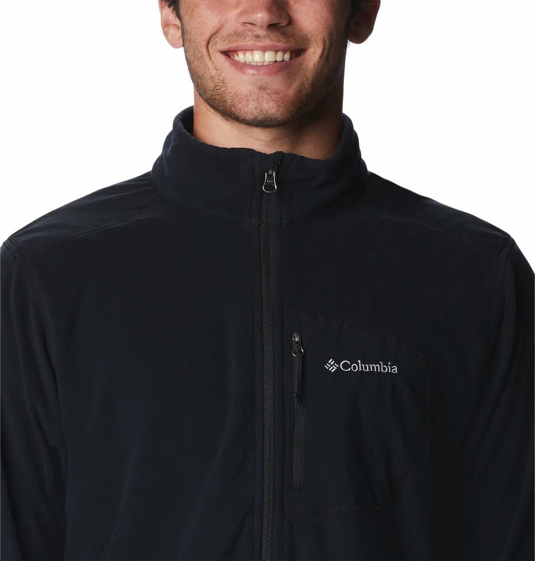 COLUMBIA FLEECES DE SENDERISMO KLAMATH RANGE FULL ZIP NEGRO PARA HOMBRE - Saldos A Huevo