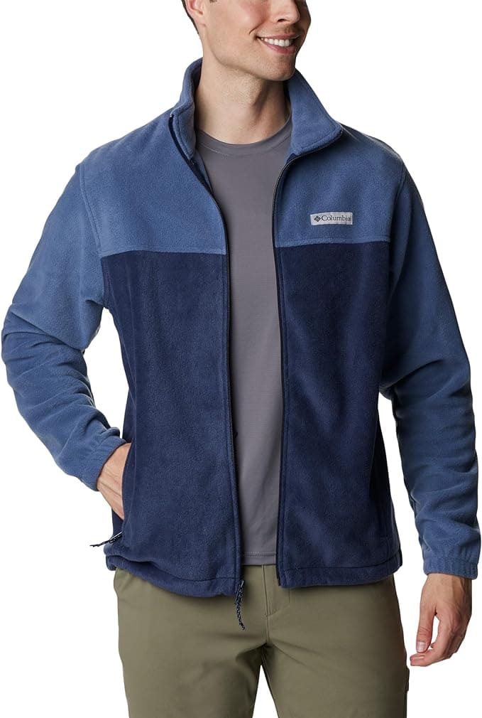 COLUMBIA POLAR FLEECE STEENS MOUNTAIN FULL ZIP 2.0 AZUL PARA HOMBRE - Saldos A Huevo