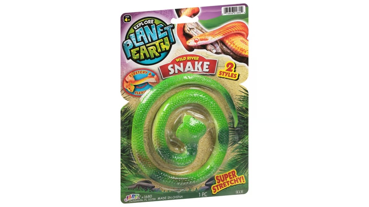 Ja-Ru Planet Earth Wild River Serpiente Verde