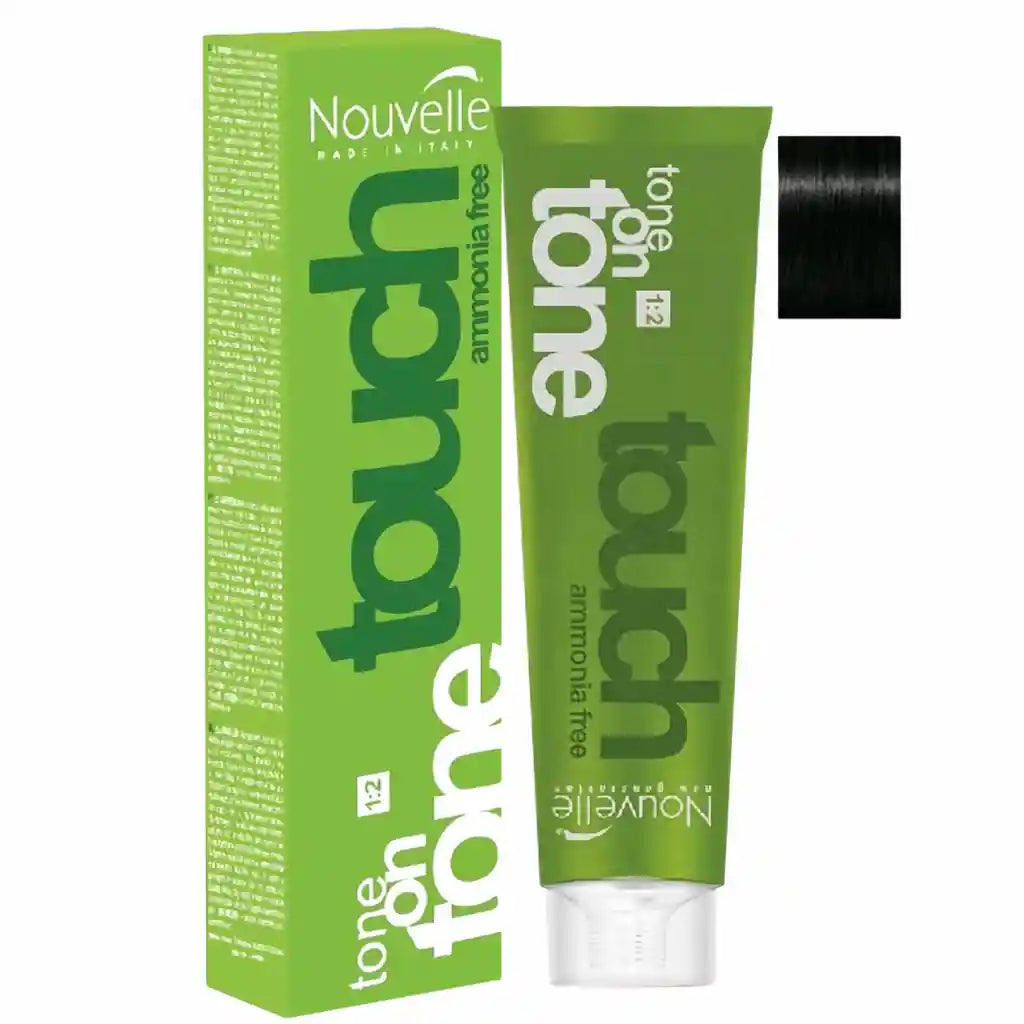 Tinte para el cabello Nouvelle Touch Tone On Tone 1 Negro