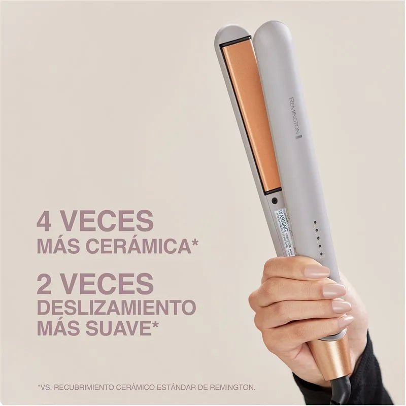 Plancha alisadora colageno y biotina anti frizz S31A - Remington - Saldos A Huevo