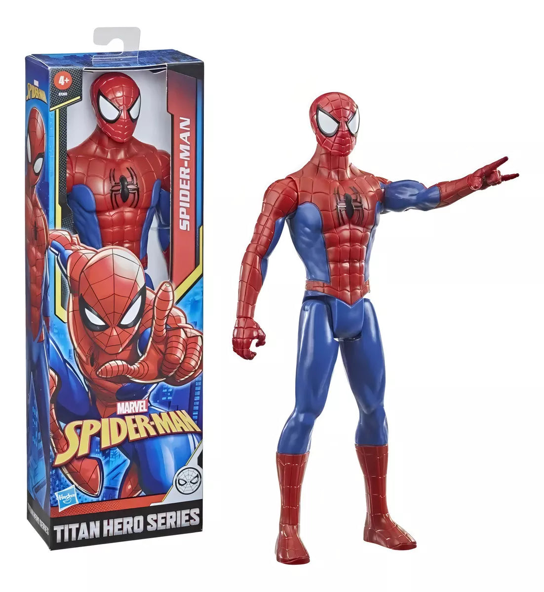 Figura Spiderman Hombre Araña 12 pulgadas Marvel Titan Hero Series