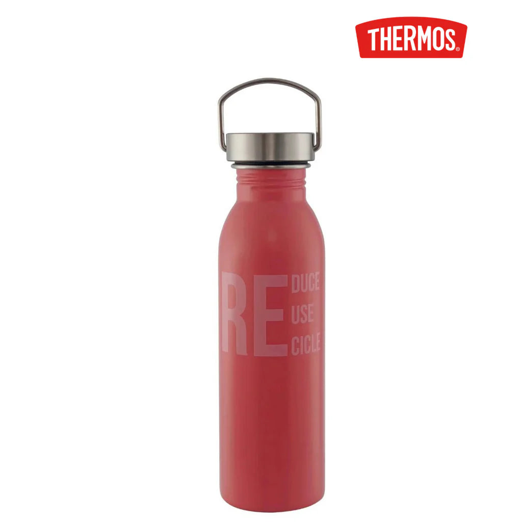 Botella de hidratación en acero inoxidable 700ml Rosa Thermocafé By Thermos